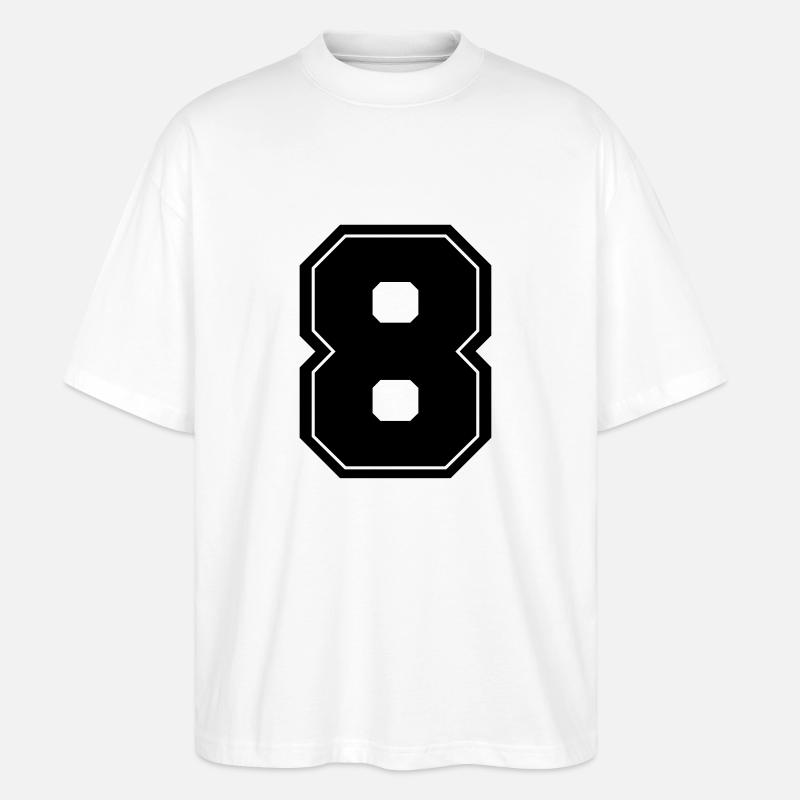 8 - Stanley/Stella Oversized Unisex Bio T-Shirt Blaster 2.0 - Weiß