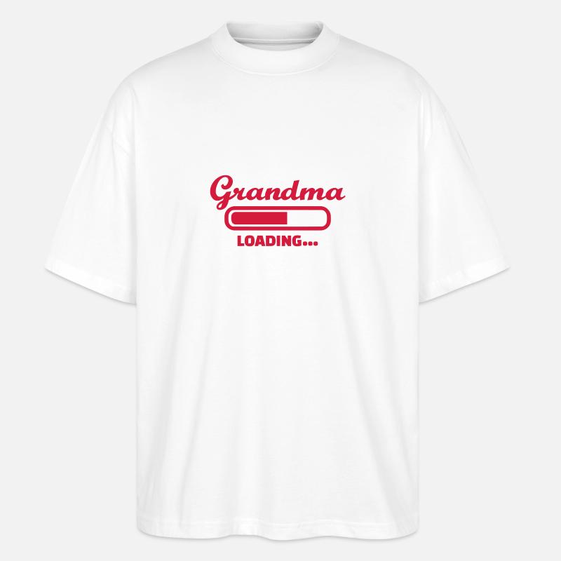 Oma - Stanley/Stella Oversized Unisex Bio T-Shirt Blaster 2.0 - Weiß