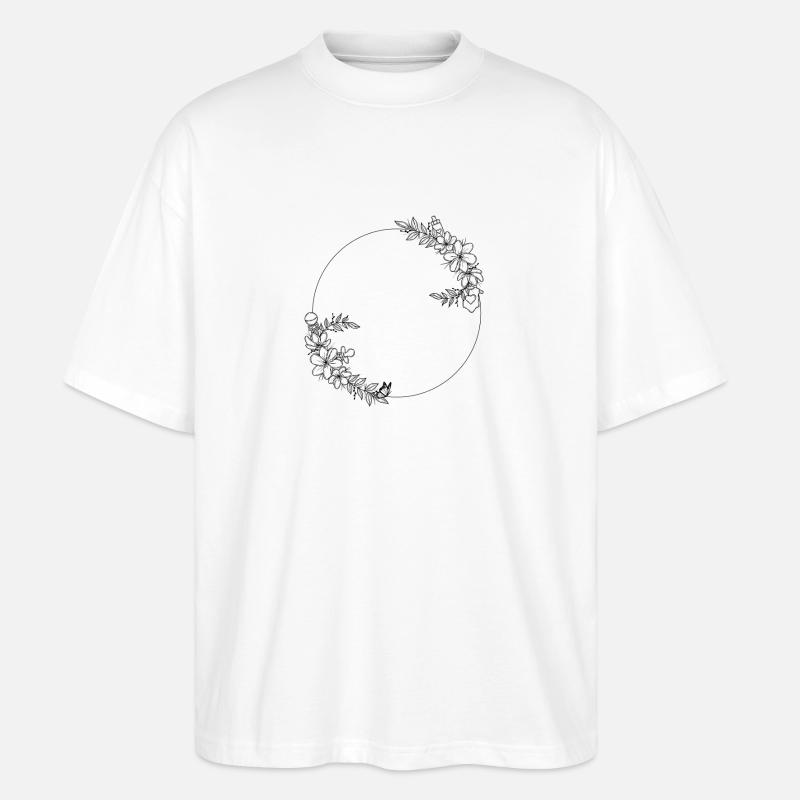 Evandro Rahmen - Stanley/Stella Oversized Unisex Bio T-Shirt Blaster 2.0 - Weiß