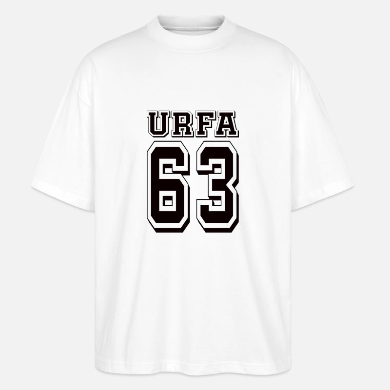 Urfa 63 - Stanley/Stella Oversized Unisex Bio T-Shirt Blaster 2.0 - Weiß