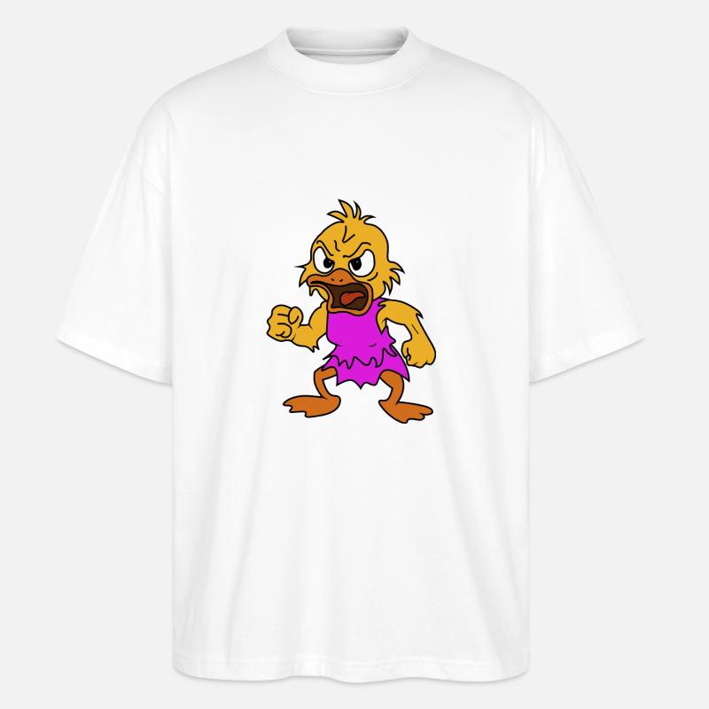 Machst du das? - Stanley/Stella Oversized Unisex Bio T-Shirt Blaster 2.0 - Weiß