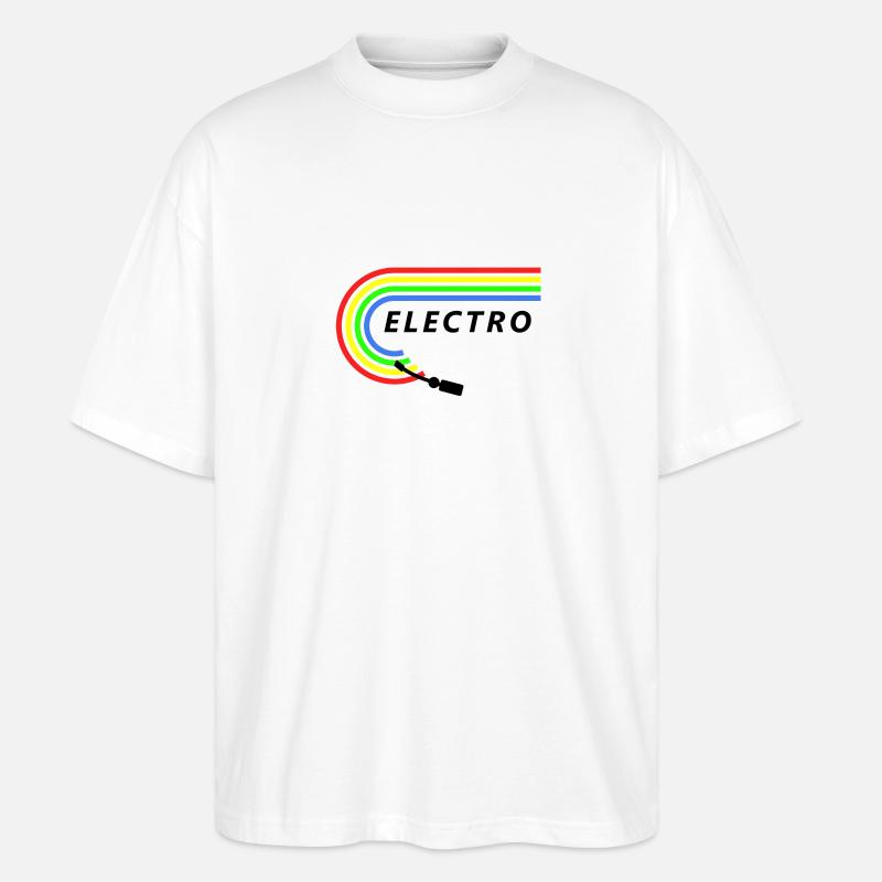 Electro - Stanley/Stella Oversized Unisex Bio T-Shirt Blaster 2.0 - Weiß