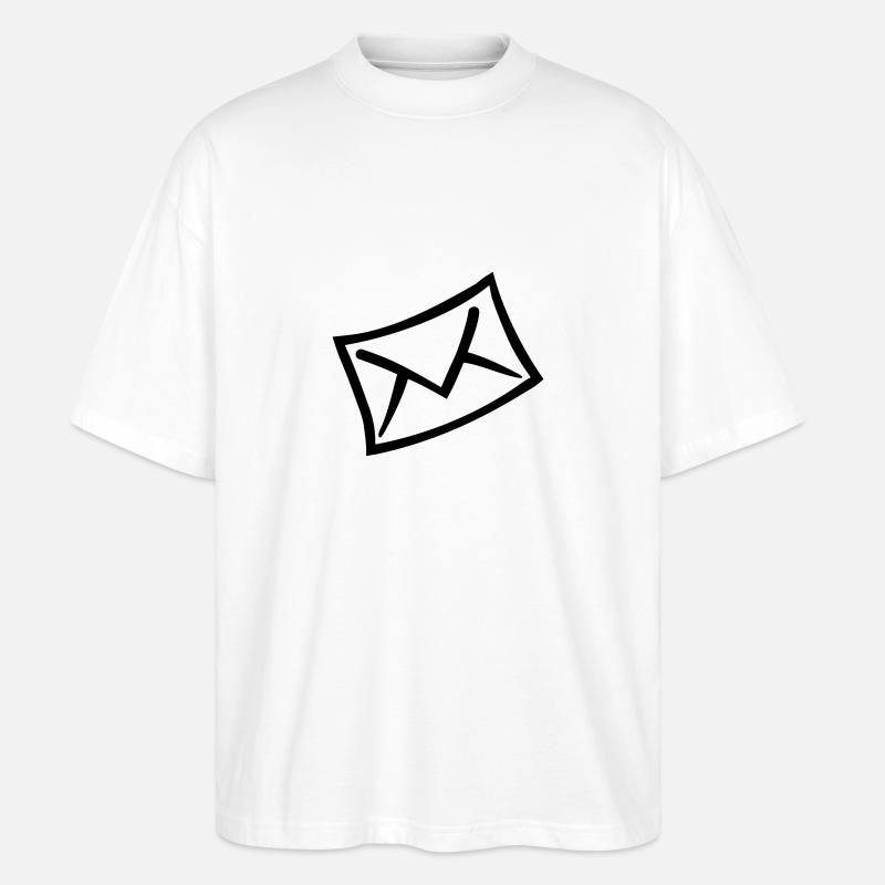 Brief - Stanley/Stella Oversized Unisex Bio T-Shirt Blaster 2.0 - Weiß