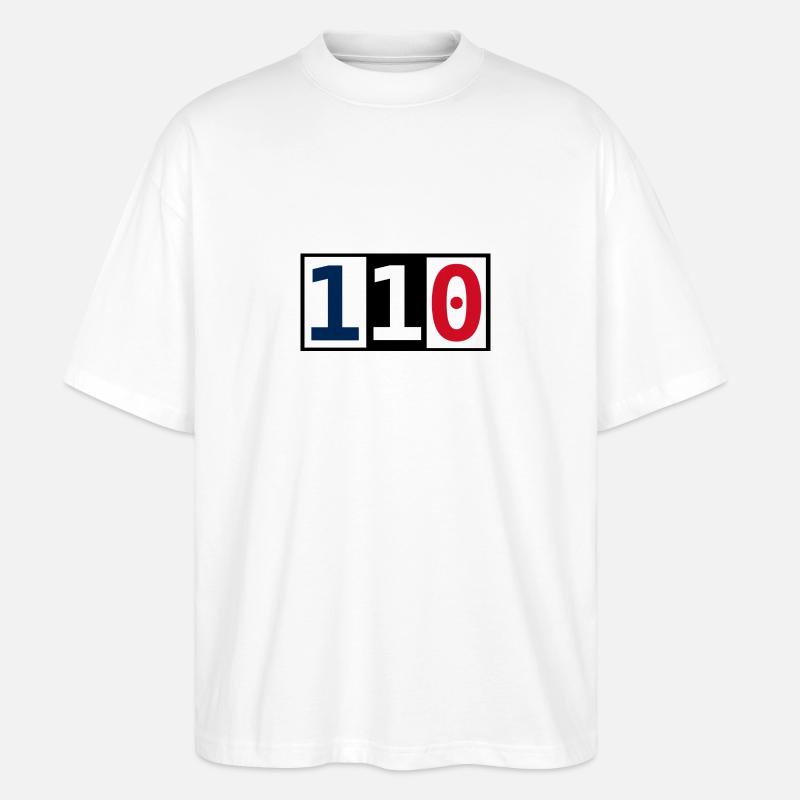 110 - T-shirt bio Blaster 2.0 coupe oversize Stanley/Stella Unisexe - blanc