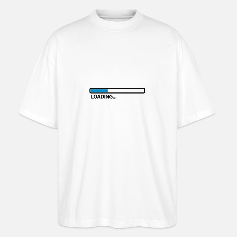 loading_2c - Stanley/Stella Oversized Unisex Organic T-shirt Blaster 2.0 - white