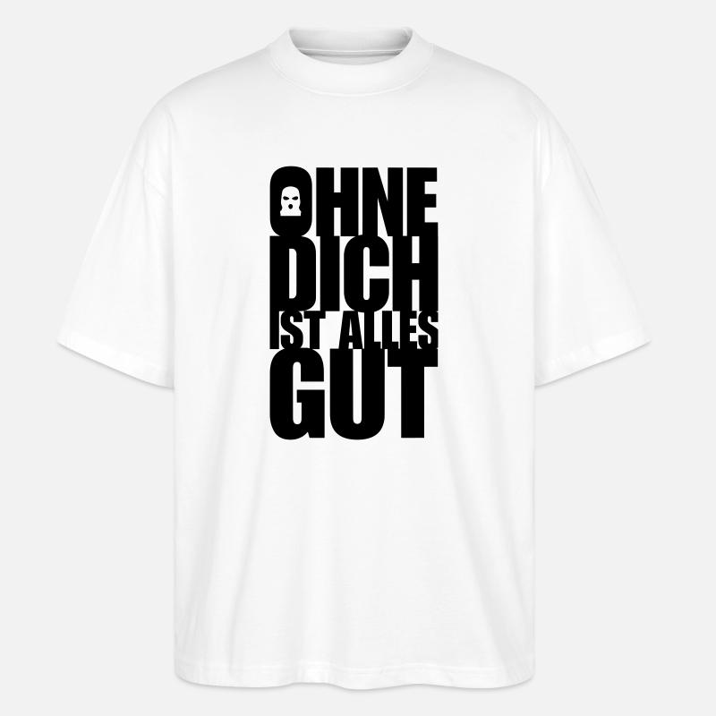 sans vous - T-shirt bio Blaster 2.0 coupe oversize Stanley/Stella Unisexe - blanc