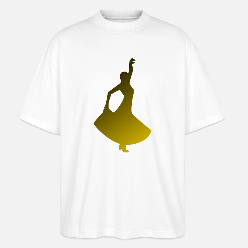 Danser - T-shirt bio Blaster 2.0 coupe oversize Stanley/Stella Unisexe - blanc