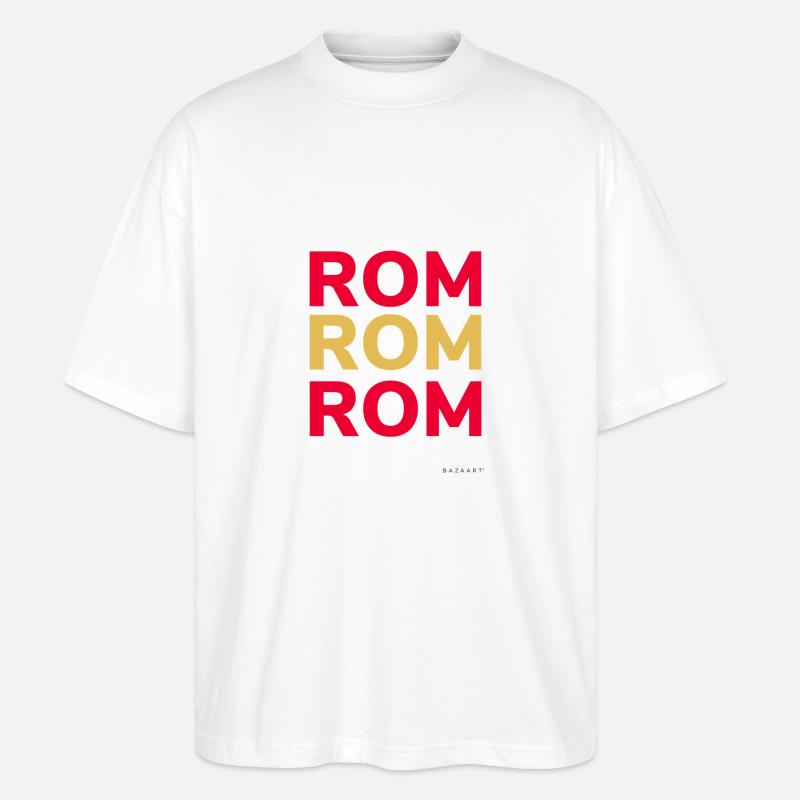 Rome Rome Rome - T-shirt bio Blaster 2.0 coupe oversize Stanley/Stella Unisexe - blanc
