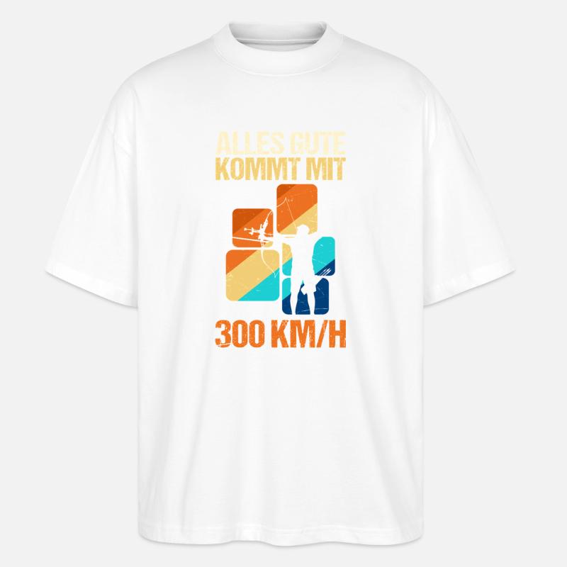 Bogenschütze Bogensport Bogenschießen - Stanley/Stella Oversized Unisex Bio T-Shirt Blaster 2.0 - Weiß
