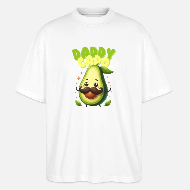 DaddyCado - Stanley/Stella Oversized Unisex Bio T-Shirt Blaster 2.0 - Weiß