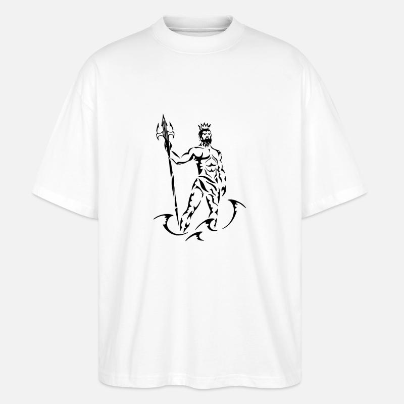 Wassermann - Stanley/Stella Oversized Unisex Bio T-Shirt Blaster 2.0 - Weiß