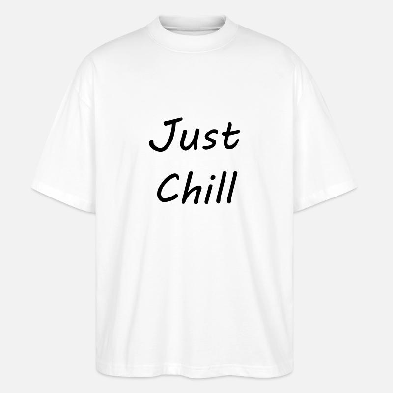 JustChill - T-shirt bio Blaster 2.0 coupe oversize Stanley/Stella Unisexe - blanc