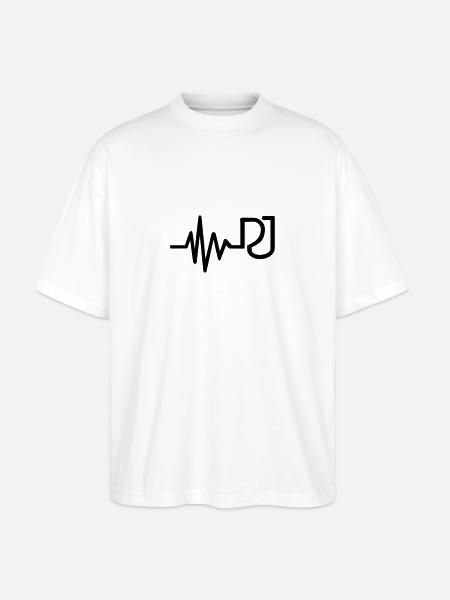 DJ - T-shirt bio Blaster 2.0 coupe oversize Stanley/Stella Unisexe - blanc