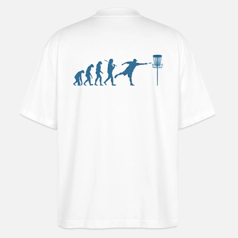 Disc Golf Evolution - T-shirt bio Blaster 2.0 coupe oversize Stanley/Stella Unisexe - blanc