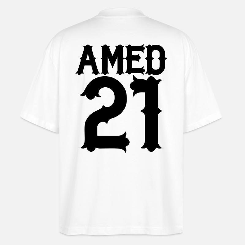 Amed - Stanley/Stella Oversized Unisex Bio T-Shirt Blaster 2.0 - Weiß