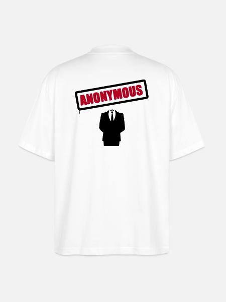 Anonymous - T-shirt bio Blaster 2.0 coupe oversize Stanley/Stella Unisexe - blanc