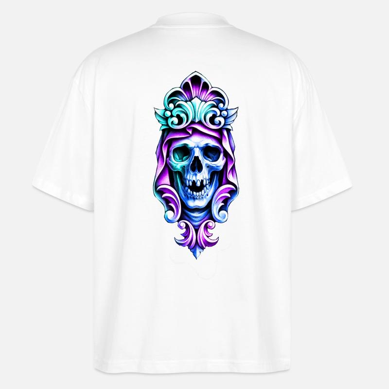 skullptur - T-shirt bio Blaster 2.0 coupe oversize Stanley/Stella Unisexe - blanc