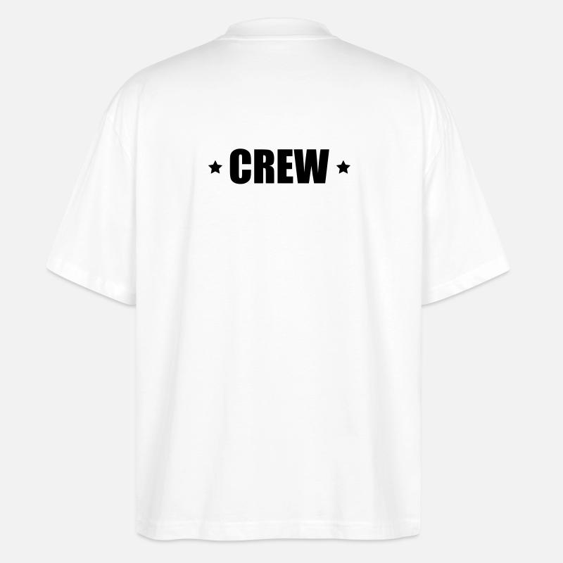 L'équipage d'un astérisque - T-shirt bio Blaster 2.0 coupe oversize Stanley/Stella Unisexe - blanc