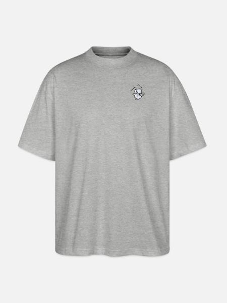 Hello Maestro Stick Von Maestro - Stanley/Stella Oversized Unisex Bio T-Shirt Blaster 2.0 - Grau meliert