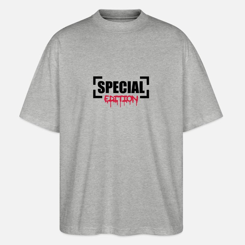 Special Edition - Stanley/Stella Oversized Unisex Bio T-Shirt Blaster 2.0 - Grau meliert