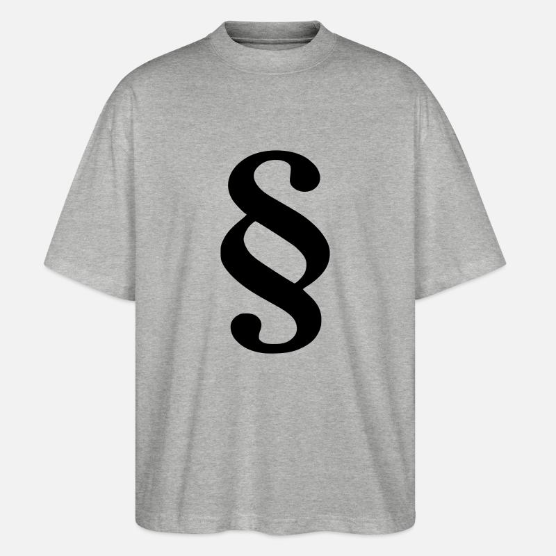 Paragraph - Stanley/Stella Oversized Unisex Bio T-Shirt Blaster 2.0 - Grau meliert