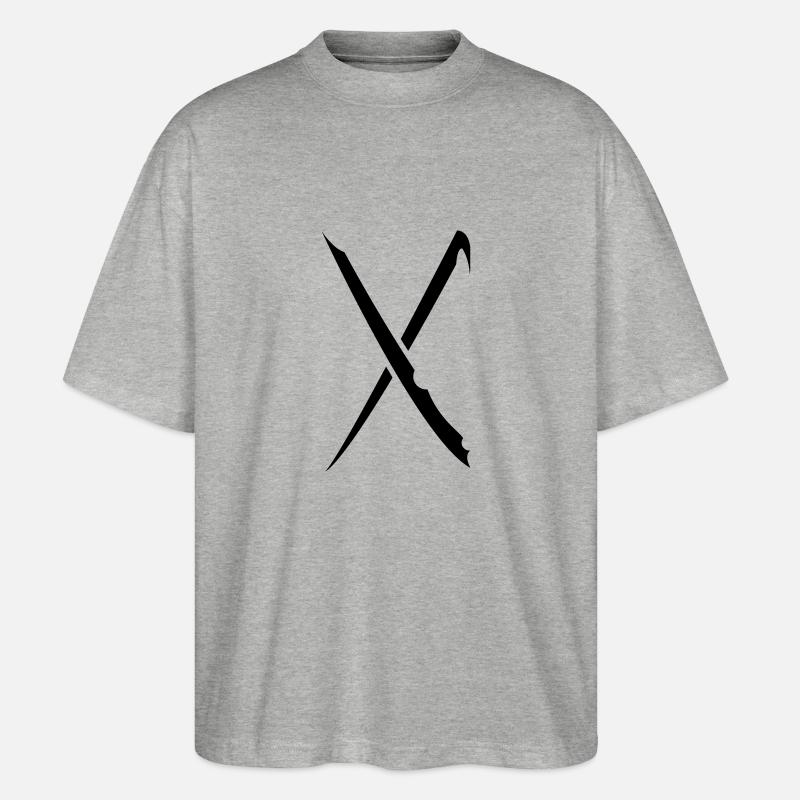 gebo - Stanley/Stella Oversized Unisex Bio T-Shirt Blaster 2.0 - Grau meliert