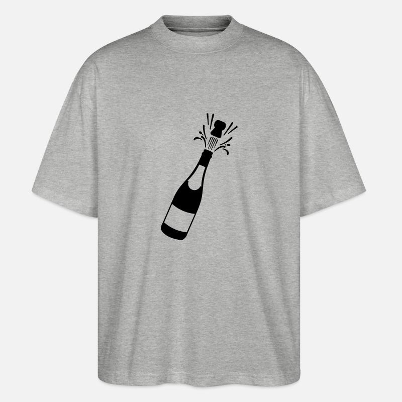 _f1 - Stanley/Stella Oversized Unisex Bio T-Shirt Blaster 2.0 - Grau meliert