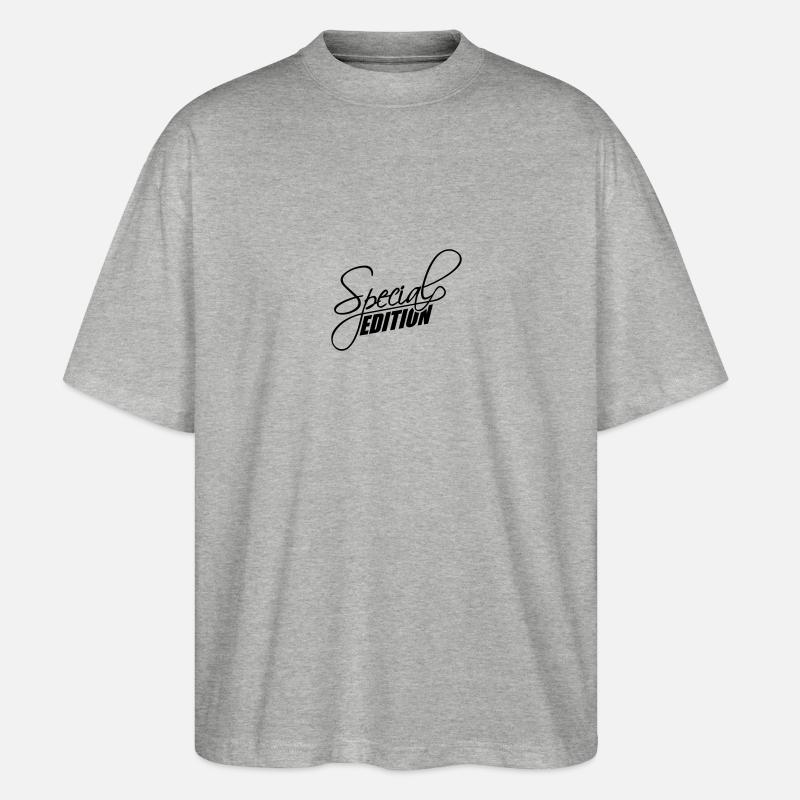 Special Edition Design - Stanley/Stella Oversized Unisex Bio T-Shirt Blaster 2.0 - Grau meliert