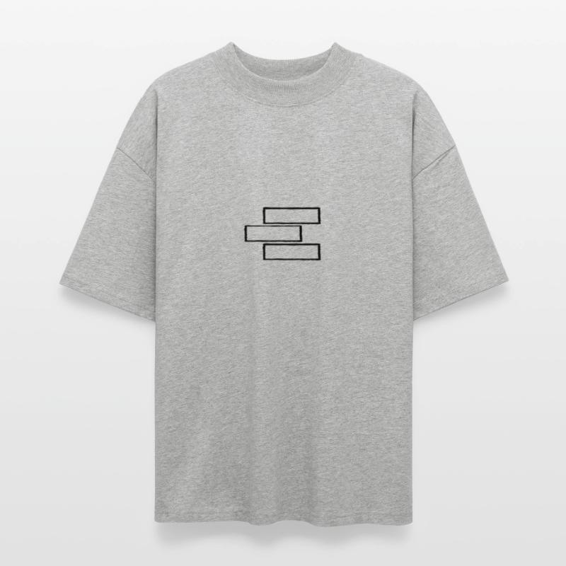 3 rectangular frame Stanley/Stella Oversized Unisex Organic T-shirt Blaster 2.0