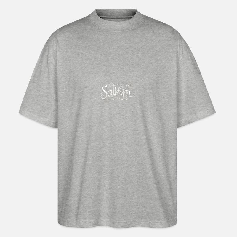 Pech & Schwefel | S - Stanley/Stella Oversized Unisex Bio T-Shirt Blaster 2.0 - Grau meliert