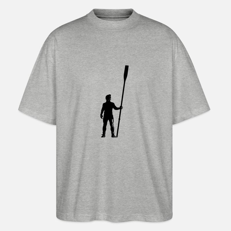 Puller - T-shirt bio Blaster 2.0 coupe oversize Stanley/Stella Unisexe - gris chiné