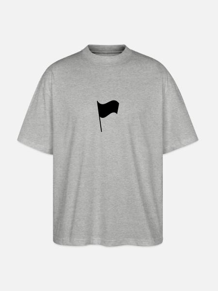 Flagge - Stanley/Stella Oversized Unisex Bio T-Shirt Blaster 2.0 - Grau meliert