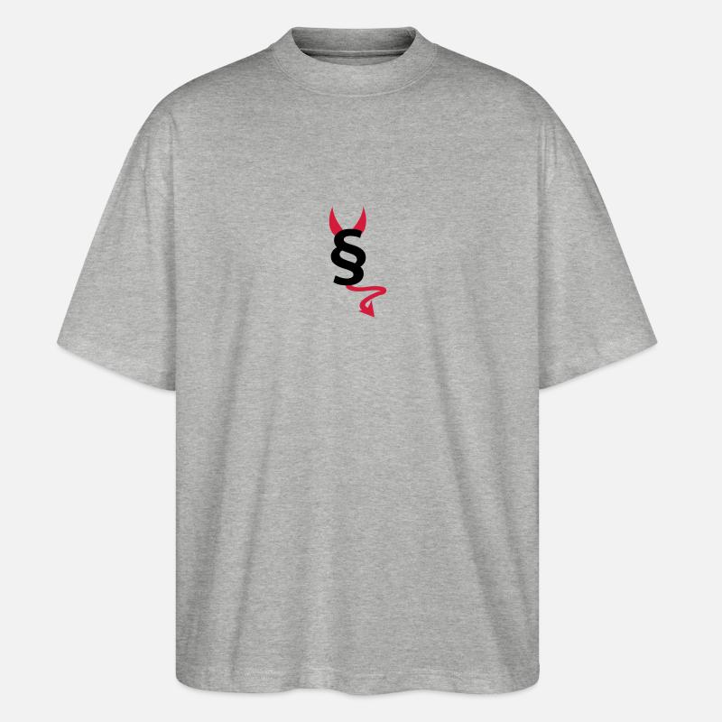 paragraph - Stanley/Stella Oversized Unisex Bio T-Shirt Blaster 2.0 - Grau meliert