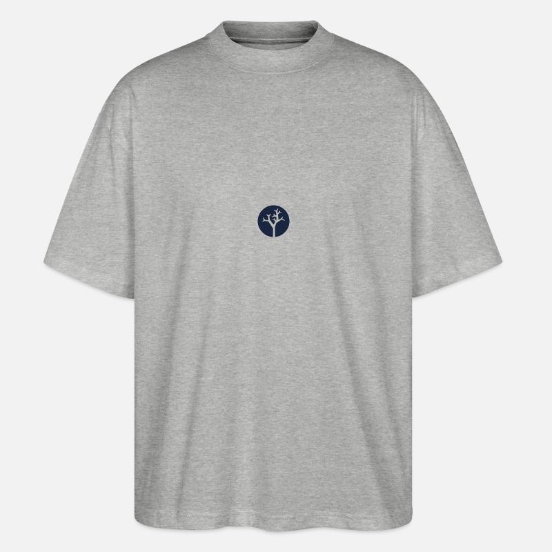 Whitetree - T-shirt bio Blaster 2.0 coupe oversize Stanley/Stella Unisexe - gris chiné