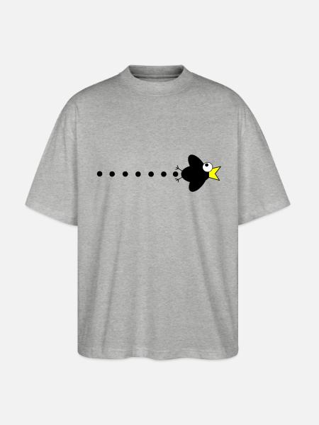 Raven manga - Stanley/Stella Oversized Unisex Organic T-shirt Blaster 2.0 - heather grey