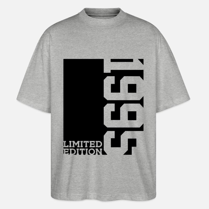 ÉDITION LIMITÉE 31E ANNIVERSAIRE 1995 - T-shirt bio Blaster 2.0 coupe oversize Stanley/Stella Unisexe - gris chiné