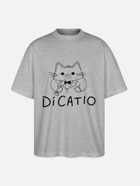 DiCatio - Stanley/Stella Oversized Unisex Organic T-shirt Blaster 2.0 - heather grey