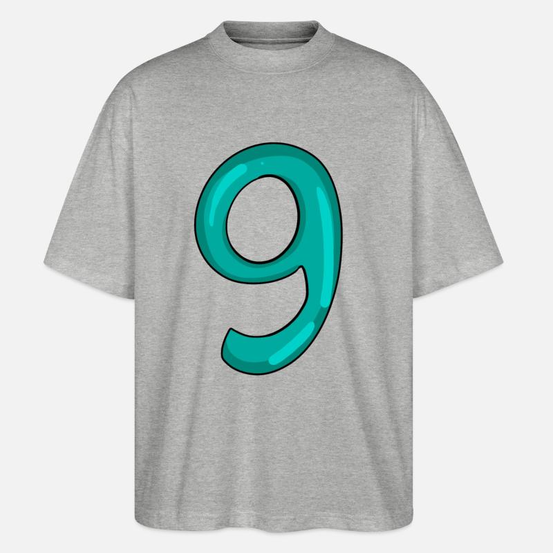 9 - Stanley/Stella Oversized Unisex Bio T-Shirt Blaster 2.0 - Grau meliert