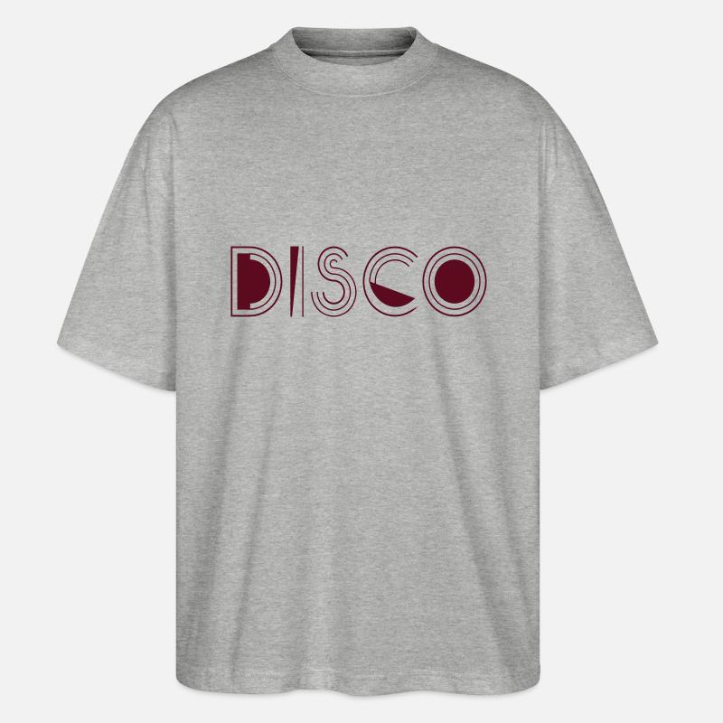 Disco - Stanley/Stella Oversized Unisex Bio T-Shirt Blaster 2.0 - Grau meliert