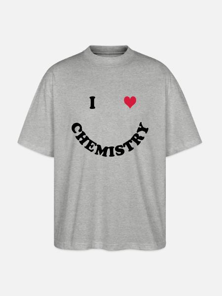 chemistry - Stanley/Stella Oversized Unisex Organic T-shirt Blaster 2.0 - heather grey