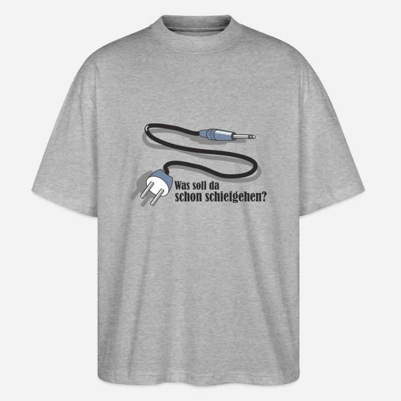 Adapter - Stanley/Stella Oversized Unisex Bio T-Shirt Blaster 2.0 - Grau meliert