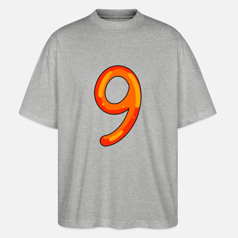 9 - Stanley/Stella Oversized Unisex Bio T-Shirt Blaster 2.0 - Grau meliert