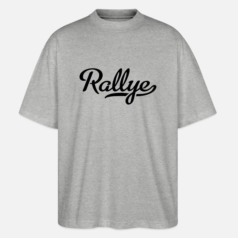 Rallye - Stanley/Stella Oversized Unisex Bio T-Shirt Blaster 2.0 - Grau meliert