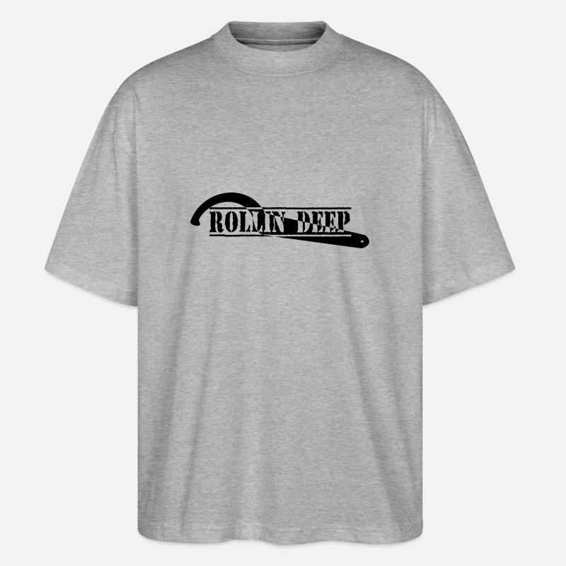 ROLLI DEEP - T-shirt bio Blaster 2.0 coupe oversize Stanley/Stella Unisexe - gris chiné