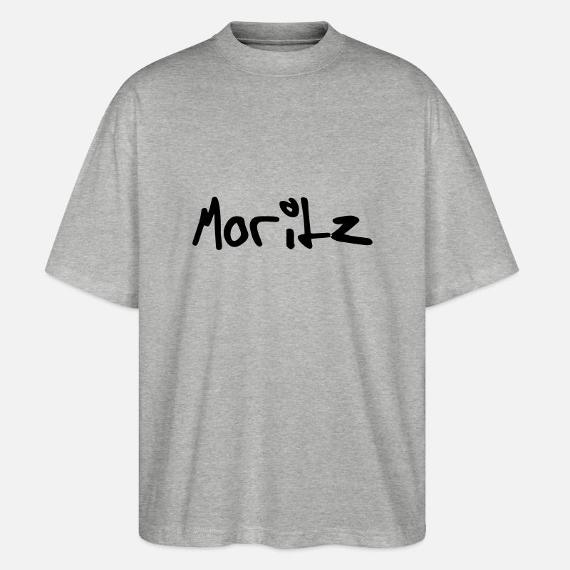 Moritz - T-shirt bio Blaster 2.0 coupe oversize Stanley/Stella Unisexe - gris chiné