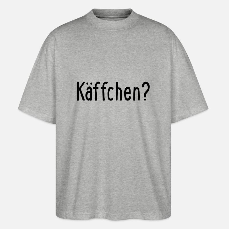käffchen - Stanley/Stella Oversized Unisex Bio T-Shirt Blaster 2.0 - Grau meliert