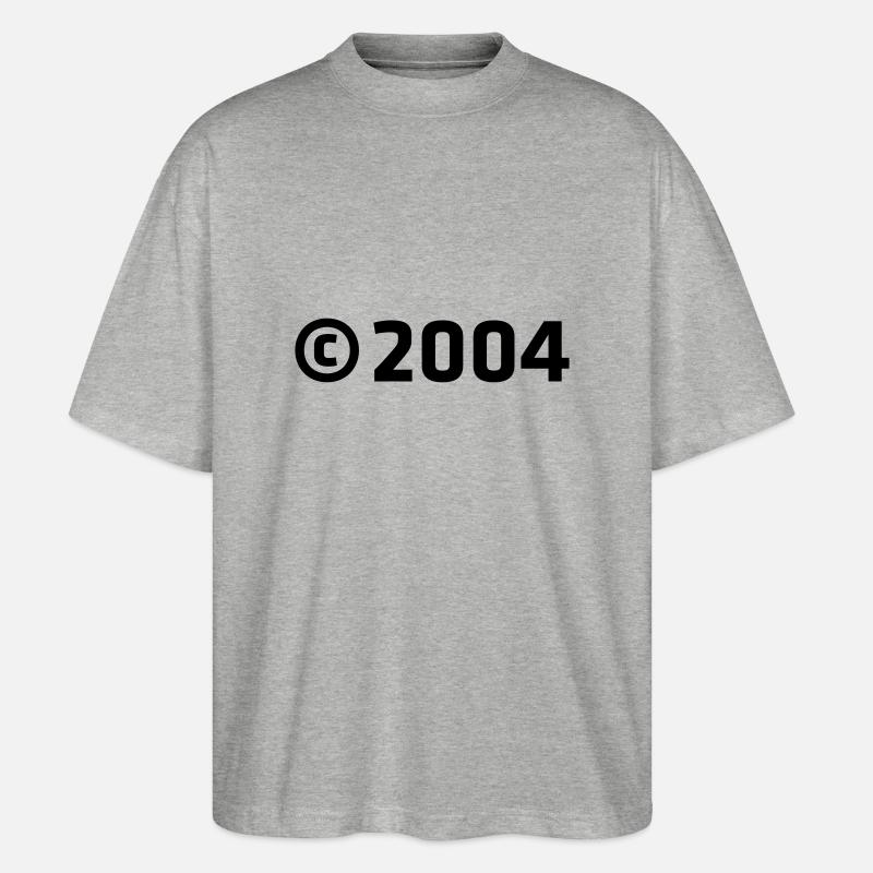 Copyright 2004 - Stanley/Stella Oversized Unisex Bio T-Shirt Blaster 2.0 - Grau meliert