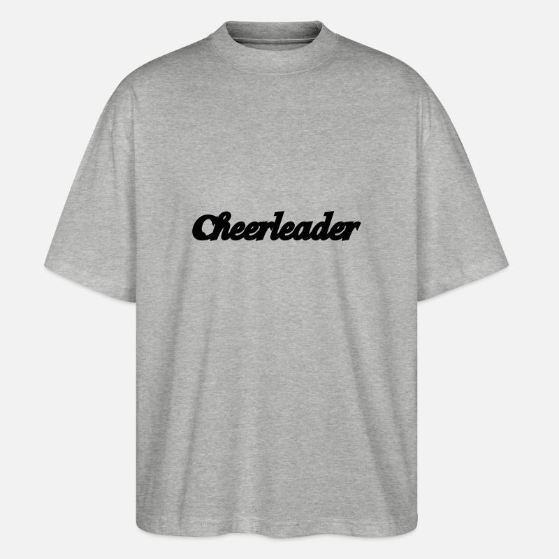 cheerleaderblank - Stanley/Stella Oversized Unisex Bio T-Shirt Blaster 2.0 - Grau meliert