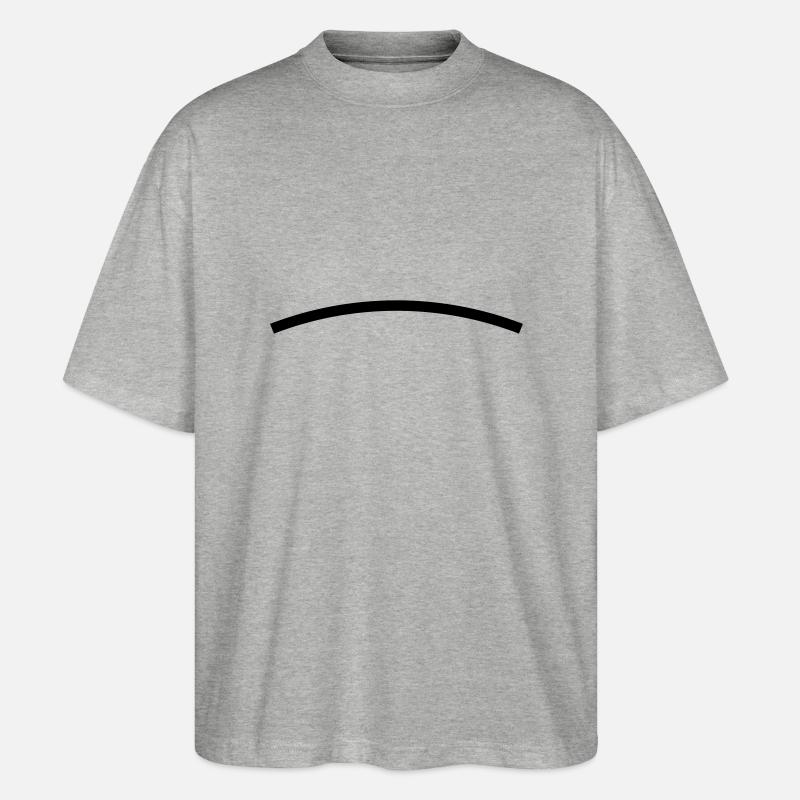bogen - Stanley/Stella Oversized Unisex Bio T-Shirt Blaster 2.0 - Grau meliert