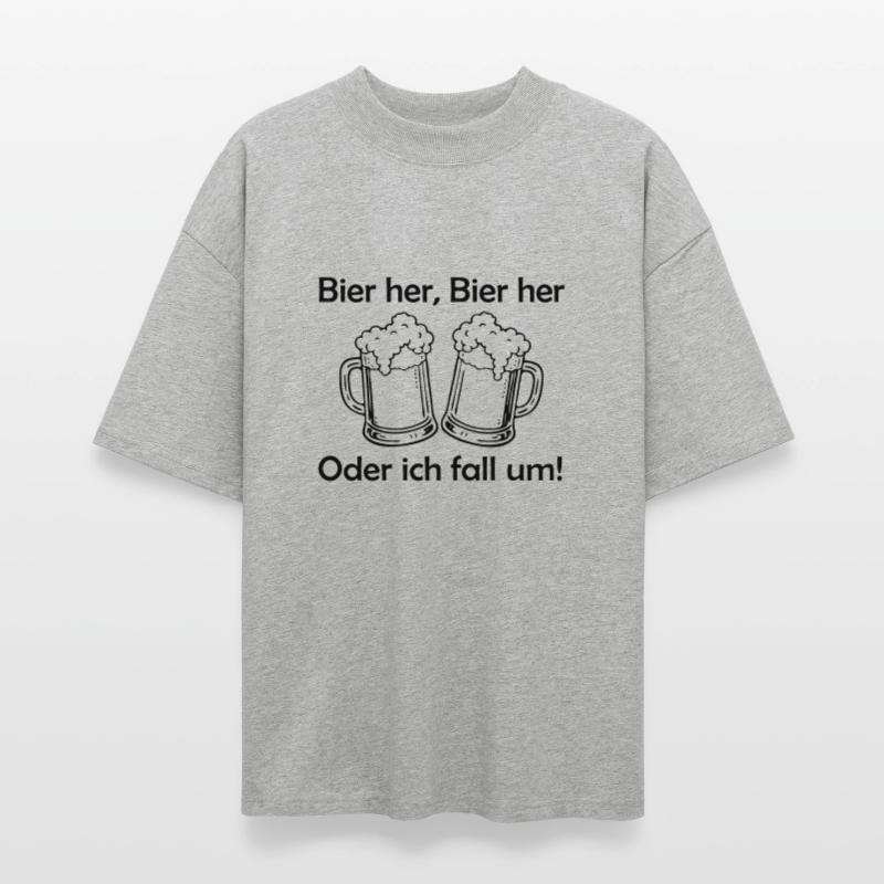 Bees here, Bees here - oder ich fall um! Stanley/Stella Oversized Unisex Organic T-shirt Blaster 2.0